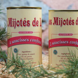 Saucisses Confites